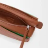 Kleine gelaagde Puzzle-tas van klassiek kalfsleer