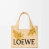 Kleine loewe Font Tote van raffia Kleine loewe Font Tote van raffia