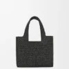 Kleine loewe Font Tote van raffia Kleine loewe Font Tote van raffia