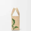 Kleine loewe Font Tote van raffia Kleine loewe Font Tote van raffia