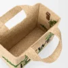 Kleine loewe Font Tote van raffia Kleine loewe Font Tote van raffia