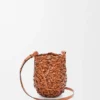 Kleine Nest Basket-tassen van kalfsleer