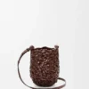 Kleine Nest Basket-tassen van kalfsleer