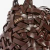 Kleine Nest Basket-tassen van kalfsleer