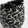 Kleine Nest Basket-tassen van kalfsleer