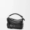 Kleine Puzzle Biker-tas van glanzend kalfsleer Kleine Puzzle Biker-tas van glanzend kalfsleer