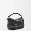 Kleine Puzzle Biker-tas van glanzend kalfsleer Kleine Puzzle Biker-tas van glanzend kalfsleer