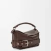Kleine Puzzle Biker-tas van glanzend kalfsleer Kleine Puzzle Biker-tas van glanzend kalfsleer