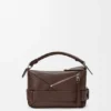 Kleine Puzzle Biker-tas van glanzend kalfsleer Kleine Puzzle Biker-tas van glanzend kalfsleer