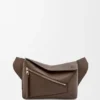 Kleine Puzzle Bumbag van generfd kalfsleer Kleine Puzzle Bumbag van generfd kalfsleer