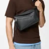 Kleine Puzzle Bumbag van generfd kalfsleer Kleine Puzzle Bumbag van generfd kalfsleer