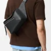 Kleine Puzzle Bumbag van generfd kalfsleer Kleine Puzzle Bumbag van generfd kalfsleer