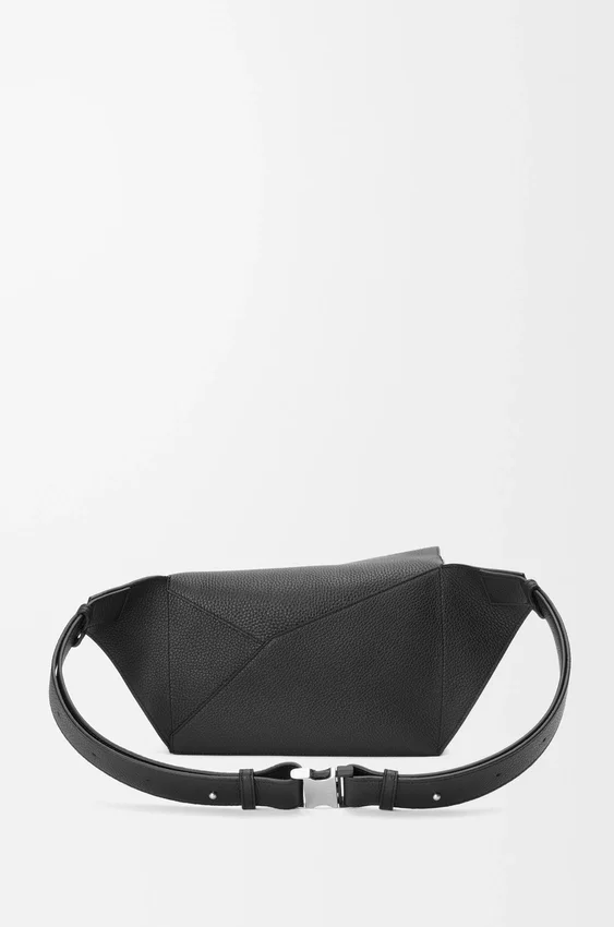 Kleine Puzzle Bumbag van generfd kalfsleer Kleine Puzzle Bumbag van generfd kalfsleer