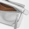 Kleine Puzzle Edge-tas van gelamineerd lamsleer Kleine Puzzle Edge-tas van gelamineerd lamsleer