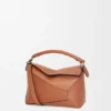 Kleine Puzzle Edge-tas van klassiek kalfsleer Kleine Puzzle Edge-tas van klassiek kalfsleer