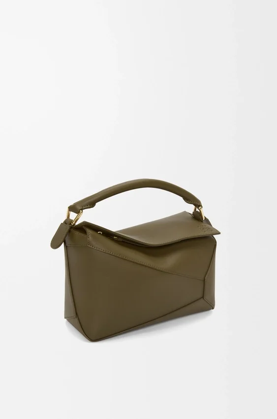 Kleine Puzzle Edge-tas van klassiek kalfsleer Kleine Puzzle Edge-tas van klassiek kalfsleer