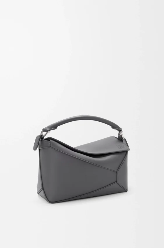 Kleine Puzzle Edge-tas van klassiek kalfsleer Kleine Puzzle Edge-tas van klassiek kalfsleer