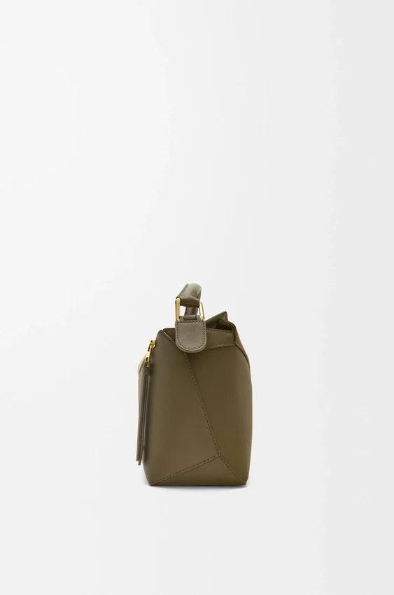 Kleine Puzzle Edge-tas van klassiek kalfsleer Kleine Puzzle Edge-tas van klassiek kalfsleer