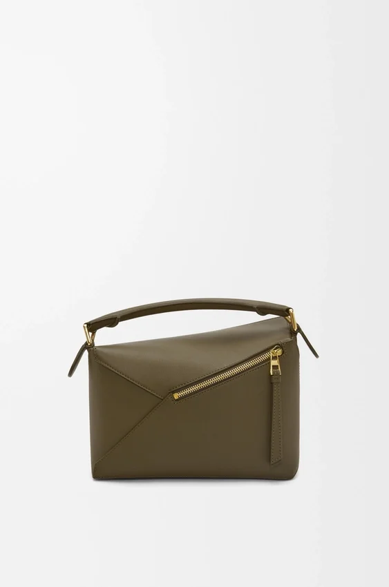 Kleine Puzzle Edge-tas van klassiek kalfsleer Kleine Puzzle Edge-tas van klassiek kalfsleer