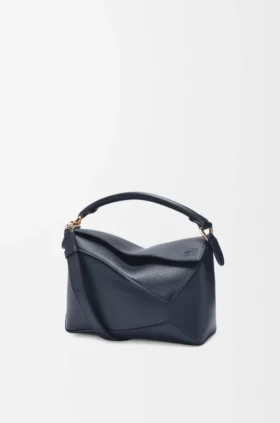 Kleine Puzzle Edge-tas van zacht generfd kalfsleer Kleine Puzzle Edge-tas van zacht generfd kalfsleer