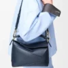 Kleine Puzzle Edge-tas van zacht generfd kalfsleer Kleine Puzzle Edge-tas van zacht generfd kalfsleer