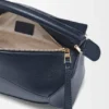 Kleine Puzzle Edge-tas van zacht generfd kalfsleer Kleine Puzzle Edge-tas van zacht generfd kalfsleer