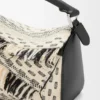 Kleine Puzzle-tas van geweven textiel Kleine Puzzle-tas van geweven textiel
