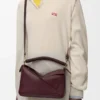 Kleine Puzzle-tas van glad kalfsleer en nappa-lamsleer Kleine Puzzle-tas van glad kalfsleer en nappa-lamsleer