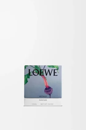 Kleine rode biet kaars