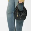Kleine Squeeze-tas van zacht nappa-lamsleer Kleine Squeeze-tas van zacht nappa-lamsleer