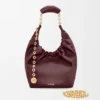 Kleine Squeeze-tas van zacht nappa-lamsleer Kleine Squeeze-tas van zacht nappa-lamsleer