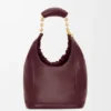 Kleine Squeeze-tas van zacht nappa-lamsleer Kleine Squeeze-tas van zacht nappa-lamsleer