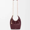 Kleine Squeeze-tas van zacht nappa-lamsleer Kleine Squeeze-tas van zacht nappa-lamsleer