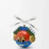 Knight cat kerstbal van geblazen glas Knight cat kerstbal van geblazen glas