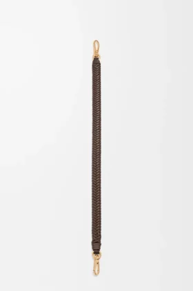 Korte ‘Arrow’-riem van klassiek kalfsleer