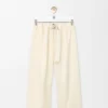 Korte broek met riemen van katoen en zijde Korte broek met riemen van katoen en zijde