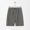 Korte broek van een mix van viscose en linnen Korte broek van een mix van viscose en linnen