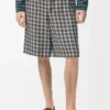 Korte broek van een mix van viscose en linnen Korte broek van een mix van viscose en linnen