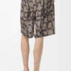 Korte broek van jacquard-badstof Korte broek van jacquard-badstof