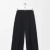 Korte broek van katoen en zijde Korte broek van katoen en zijde