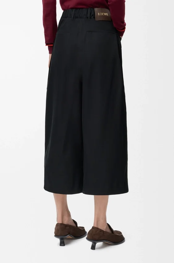 Korte broek van katoen en zijde Korte broek van katoen en zijde