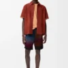 Korte broek van katoenmix Korte broek van katoenmix