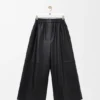 Korte broek van nappa-lamsleer Korte broek van nappa-lamsleer