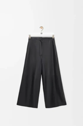 Korte broek van nappa-lamsleer Korte broek van nappa-lamsleer