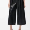 Korte broek van nappa-lamsleer Korte broek van nappa-lamsleer