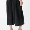 Korte broek van nappa-lamsleer Korte broek van nappa-lamsleer