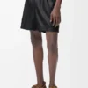 Korte broek van nappa-lamsleer Korte broek van nappa-lamsleer