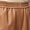 Korte broek van nappa-lamsleer