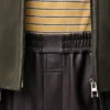 Korte broek van nappa-lamsleer Korte broek van nappa-lamsleer