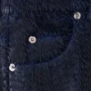 Korte broek van nappa-lamsleer